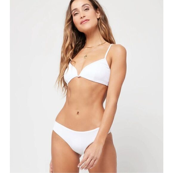 L*space S Helena bikini top - white - Picture 2 of 8